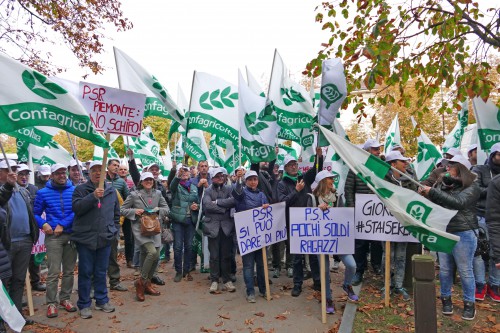 Protesta contro il PSR a Torino