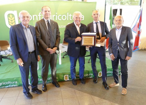 Ferruccio Dardanello riceve il premio Orgoglio Agricolo